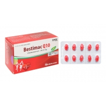 Bestimac Q10 30mg hỗ trợ điều trị tăng Cholesterol hộp 6 vỉ x 10 viên