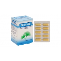 Bilomag 80mg tuần hoàn máu não, cải thiện trí nhớ (6 vỉ x 10 viên)