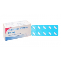 Cetirizine Stada 10mg trị viêm mũi dị ứng, mày đay (10 vỉ x 10 viên)