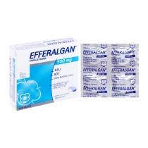 Viên sủi Efferalgan 500mg giảm đau, hạ sốt (4 vỉ x 4 viên)