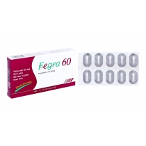 Fegra 60 trị viêm mũi dị ứng, mày đay (1 vỉ x 10 viên)