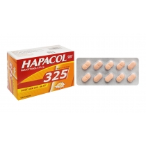 Hapacol 325 giảm đau, hạ sốt (10 vỉ x 10 viên)