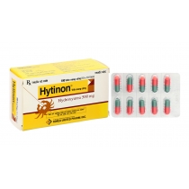 Hytinon Hard Caps. 500mg trị ung thư cổ tử cung, bạch cầu mãn tính (10 vỉ x 10 viên)