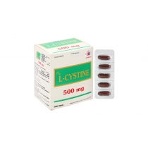 L-Cystine Domesco 500mg trị rụng tóc, gãy móng (12 vỉ x 5 viên)