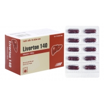 Liverton 140 hỗ trợ trị bệnh lý về gan (10 vỉ x 10 viên)