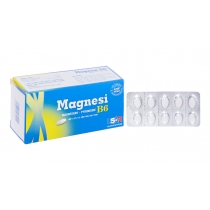 Magnesi B6 Phong Phú trị thiếu magie, giảm lo âu (5 vỉ x 10 viên)