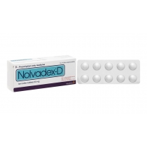 Nolvadex-D 20mg trị ung thư vú (3 vỉ x 10 viên)