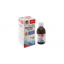 Doppelherz Kinder Omega-3 Syrup tăng cường thị lực, phát triển trí não chai 250ml