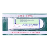 Ống hít Axe Brand Inhaler trị cảm cúm, nghẹt mũi vỉ 6 ống