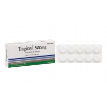 Taginyl 500mg trị chóng mặt (2 vỉ x 10 viên)