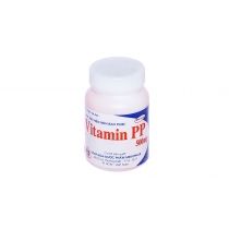 Vitamin PP Mekophar 500mg trị thiếu nicotinamide chai 100 viên