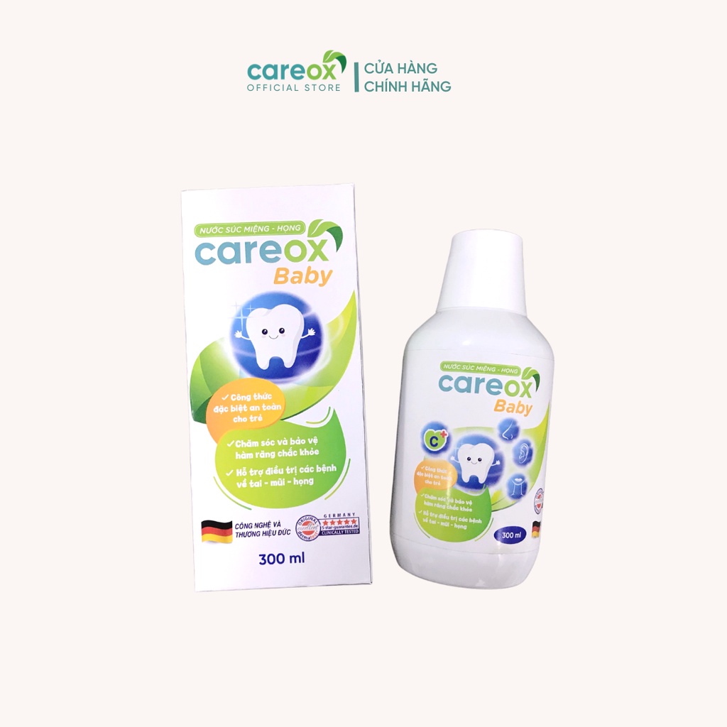 Nước súc miệng - họng Careox Baby