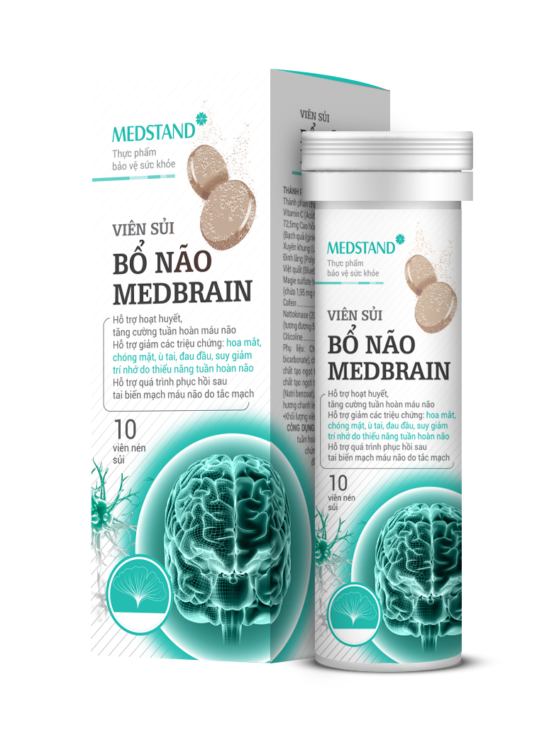 Viên sủi bổ não Medbrain