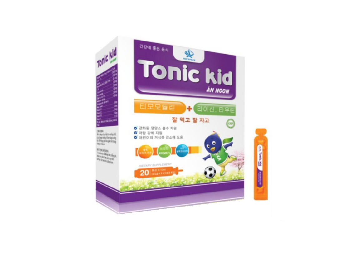 TONIC KID – HỖ TRỢ TĂNG CƯỜNG SỨC ĐỀ KHÁNG – TĂNG KHẢ NĂNG HẤP THU DƯỠNG CHẤT