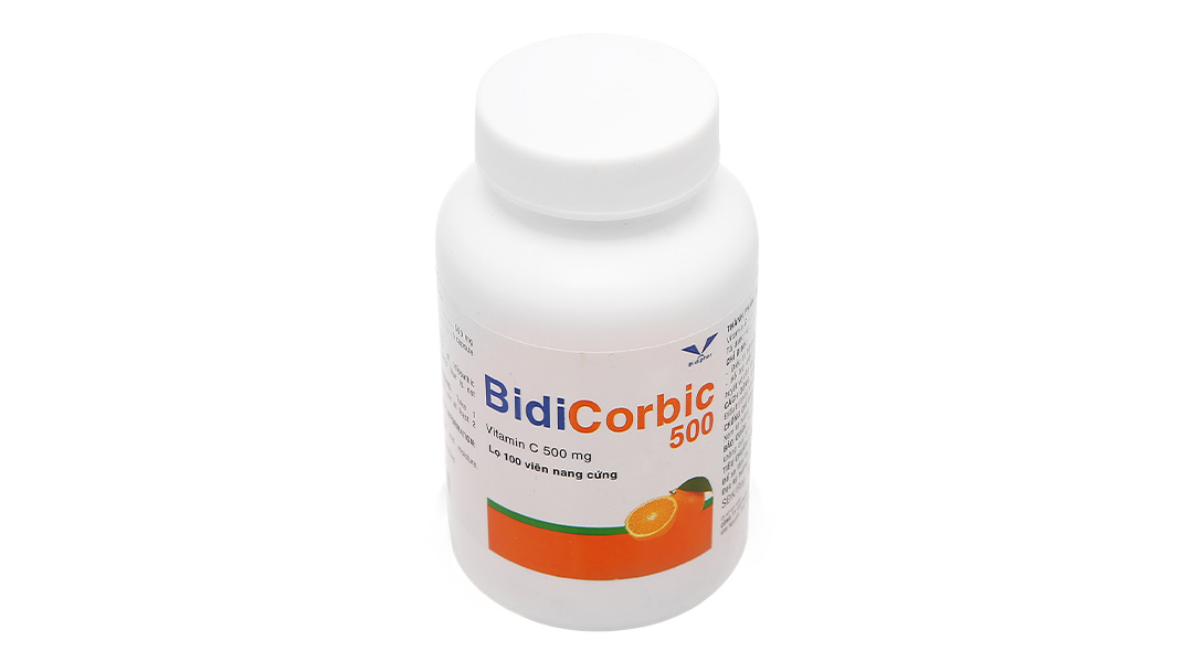 BidiCorbic 500 bổ sung vitamin C 100 viên