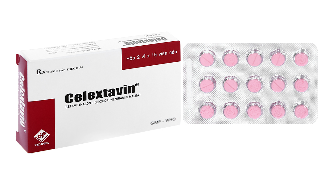 Celextavin trị viêm mũi dị ứng, mày đay (2 vỉ x 15 viên)