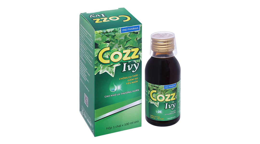 Siro Cozz Ivy trị viêm đường hô hấp chai 100ml