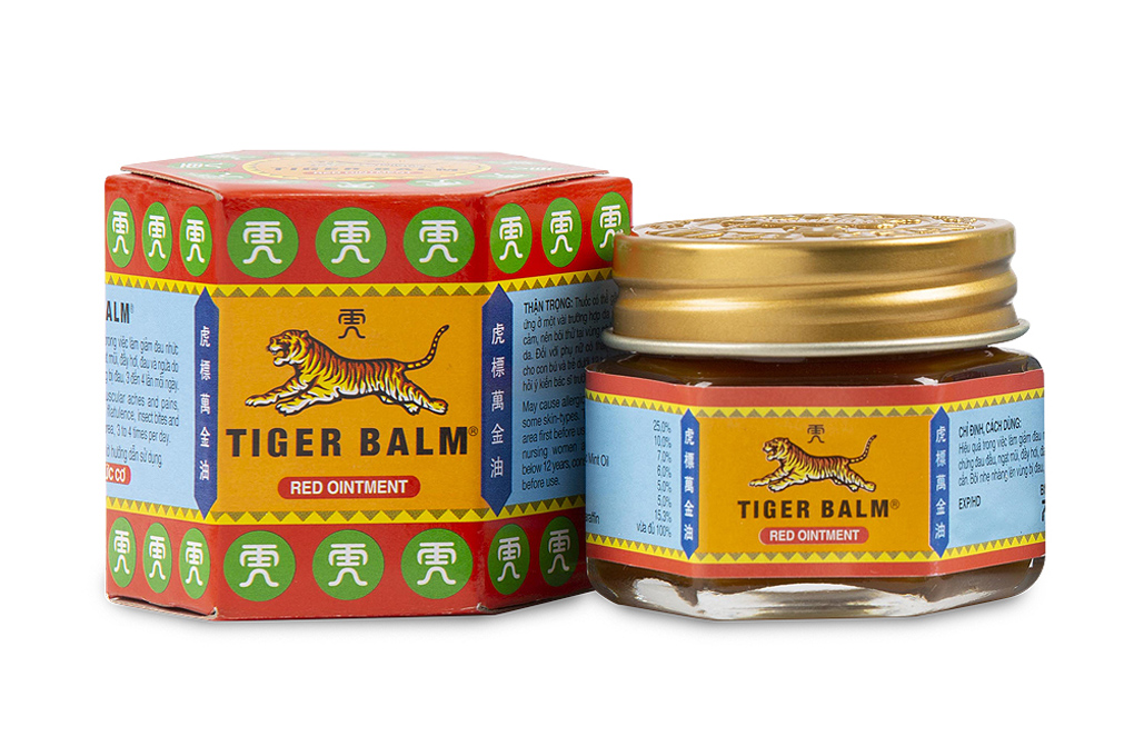 Dầu xoa Tiger Balm Red lọ 19.4g