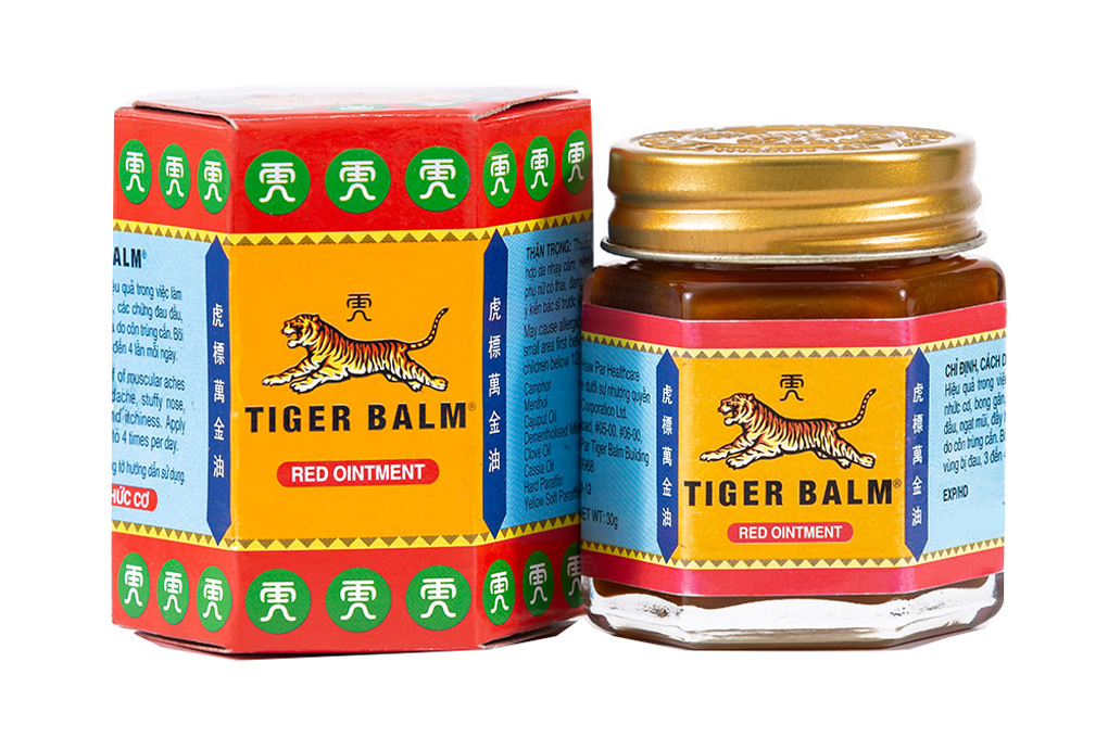 Dầu xoa Tiger Balm Red lọ 30g