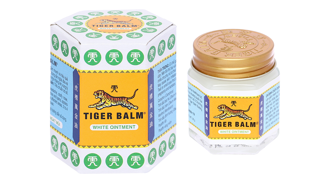 Dầu xoa Tiger Balm White lọ 30g