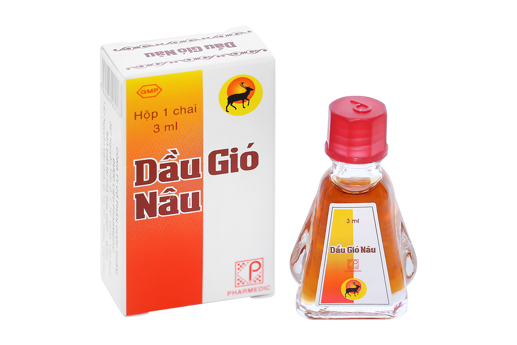 Dầu gió nâu Pharmedic chai 3ml