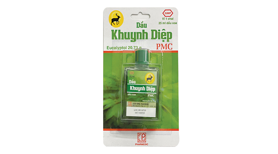 Dầu khuynh diệp PMC chai 25ml