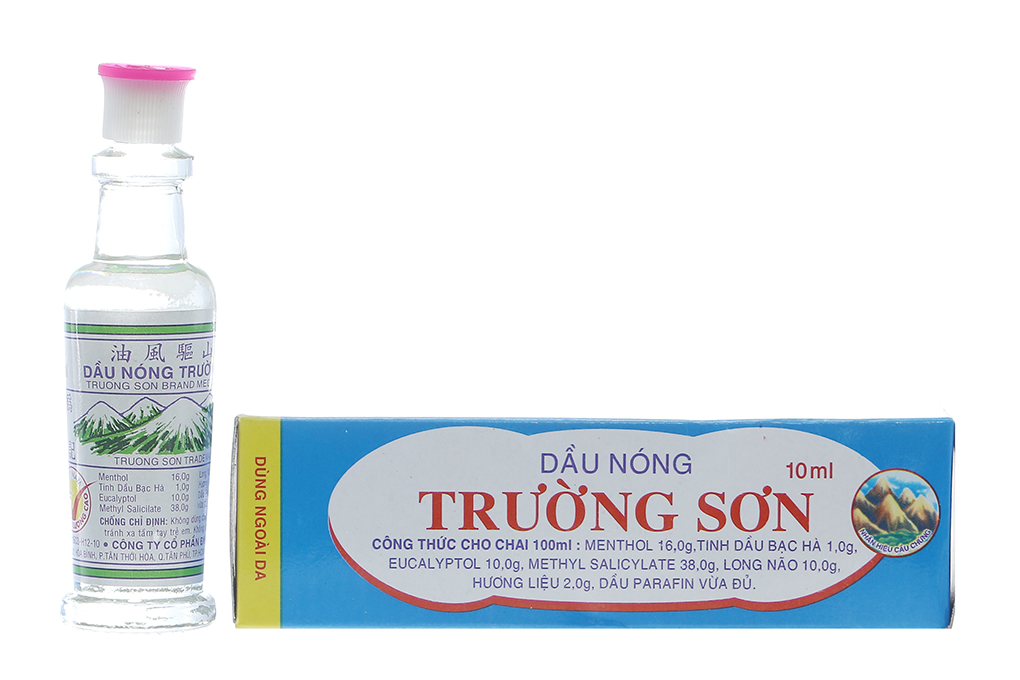 Dầu nóng Trường Sơn chai 10ml