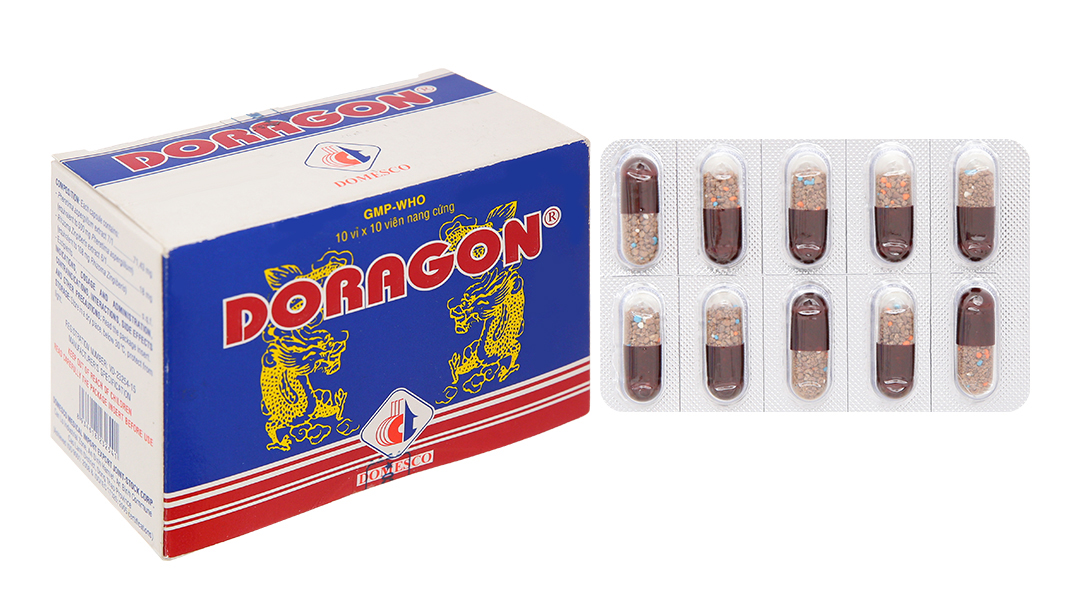 Doragon hỗ trợ trị bệnh lý về gan (10 vỉ x 10 viên)