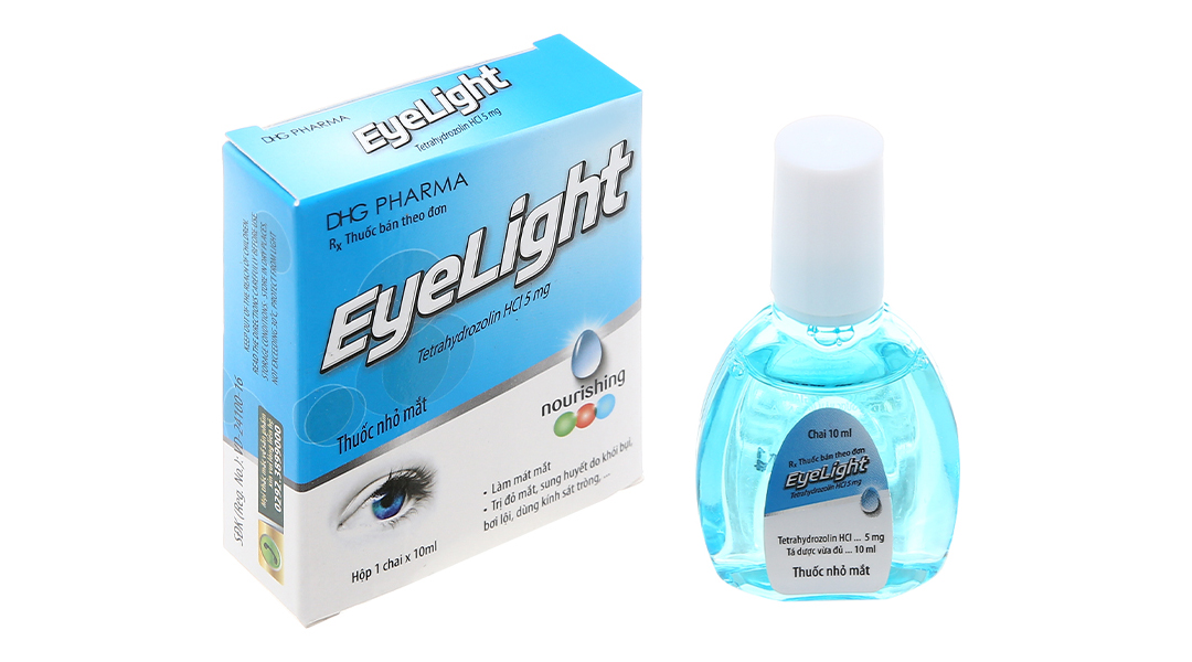 Dung dịch nhỏ mắt Eyelight trị đỏ mắt, ngứa mắt chai 10ml