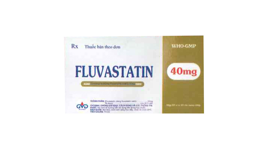 Fluvastatin MD Pharco 40mg trị rối loạn lipid máu (3 vỉ x 10 viên)