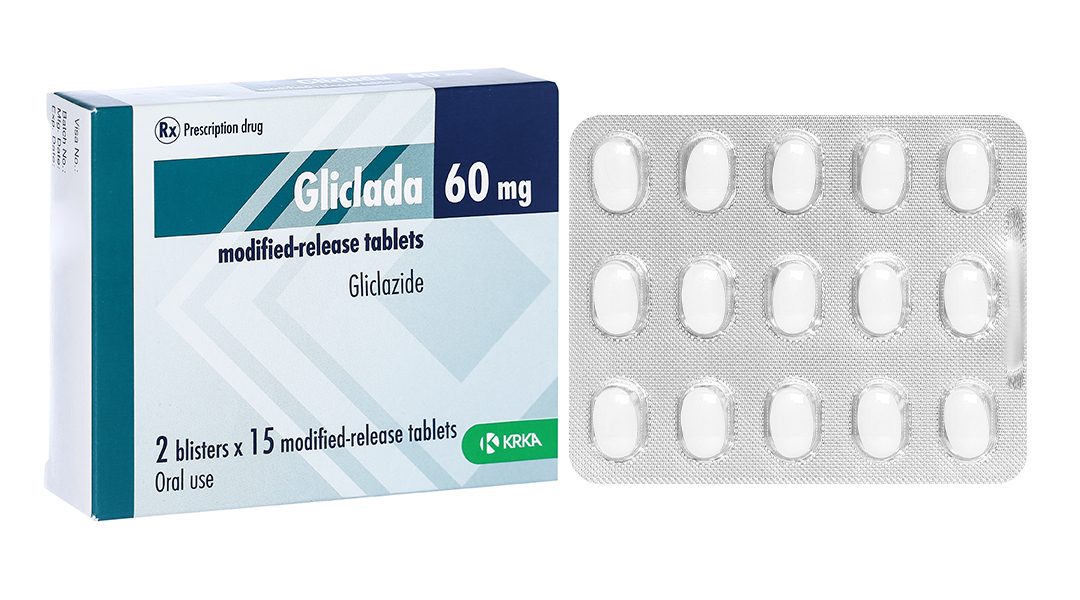 Gliclada 60mg trị đái tháo đường (2 vỉ x 15 viên)