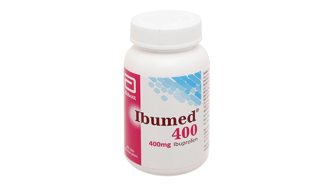 Ibumed 400 giảm đau, hạ sốt, kháng viêm lọ 200 viên