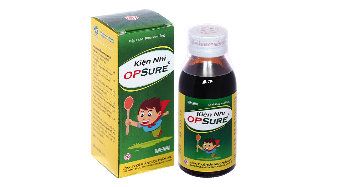 Cao lỏng Kiện Nhi OPSure hỗ trợ tiêu hóa, trị mồ hôi trộm chai 90ml