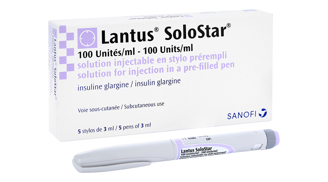 Bút tiêm Lantus SoloStar 100IU/ml trị đái tháo đường (5 cây x 3ml)