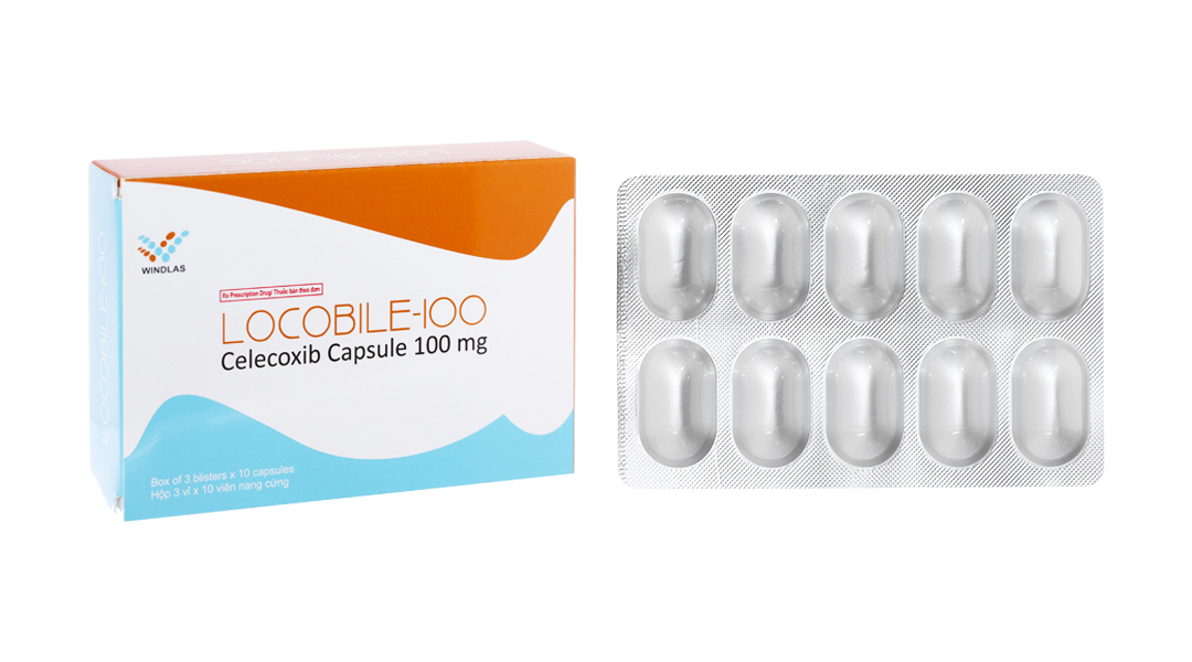 Locobile 100mg giảm đau, kháng viêm xương khớp (3 vỉ x 10 viên)