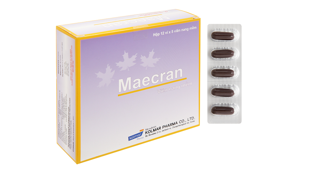 Maecran bổ sung vitamin và khoáng chất (12 vỉ x 5 viên)