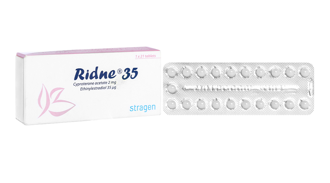 Ridne 35 thuốc tránh thai hằng ngày (1 vỉ x 21 viên)