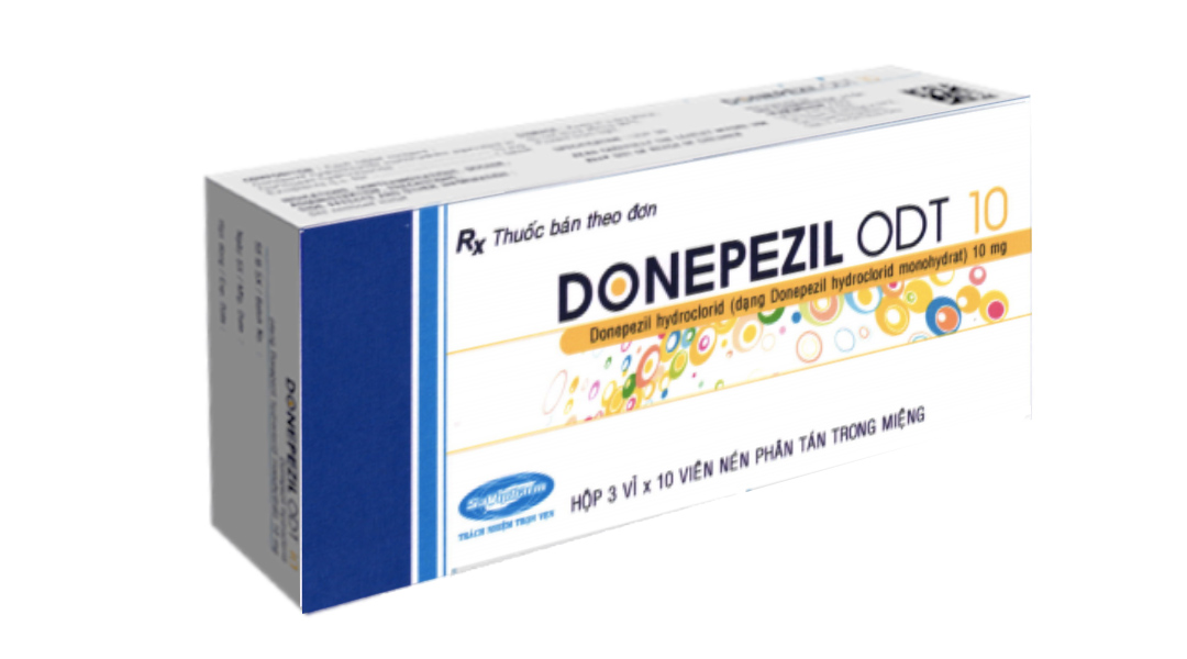 Donepezil ODT 10 SaVi trị sa sút trí tuệ (3 vỉ x 10 viên)