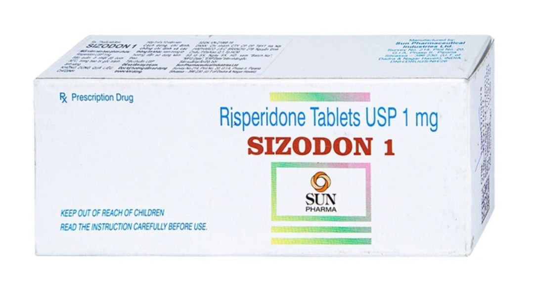 Sizodon 1 trị tâm thần phân liệt, rối loạn lưỡng cực (5 vỉ x 10 viên)