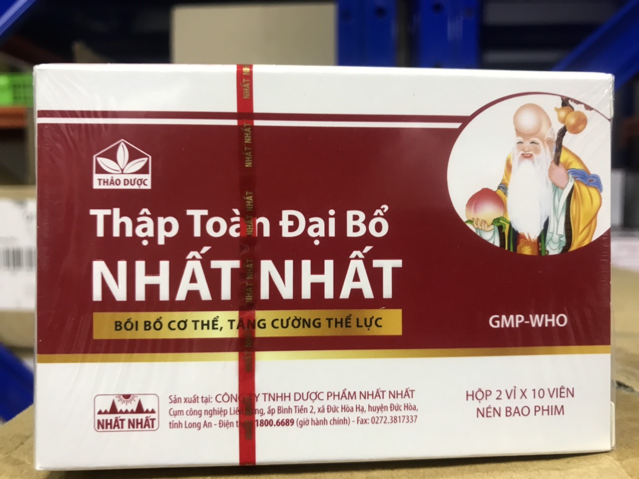 Thập Toàn Đại Bổ Nhất Nhất bồi bổ cơ thể, tăng đề kháng hộp 20 viên