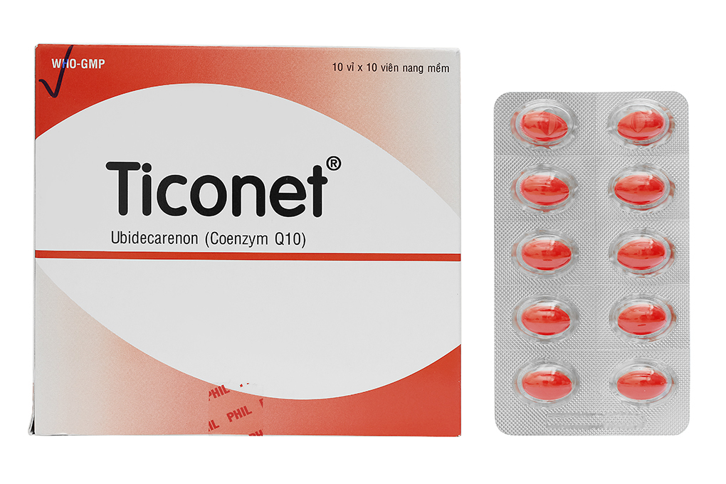 Ticonet 30mg hỗ trợ trị đau nửa đầu (10 vỉ x 10 viên)