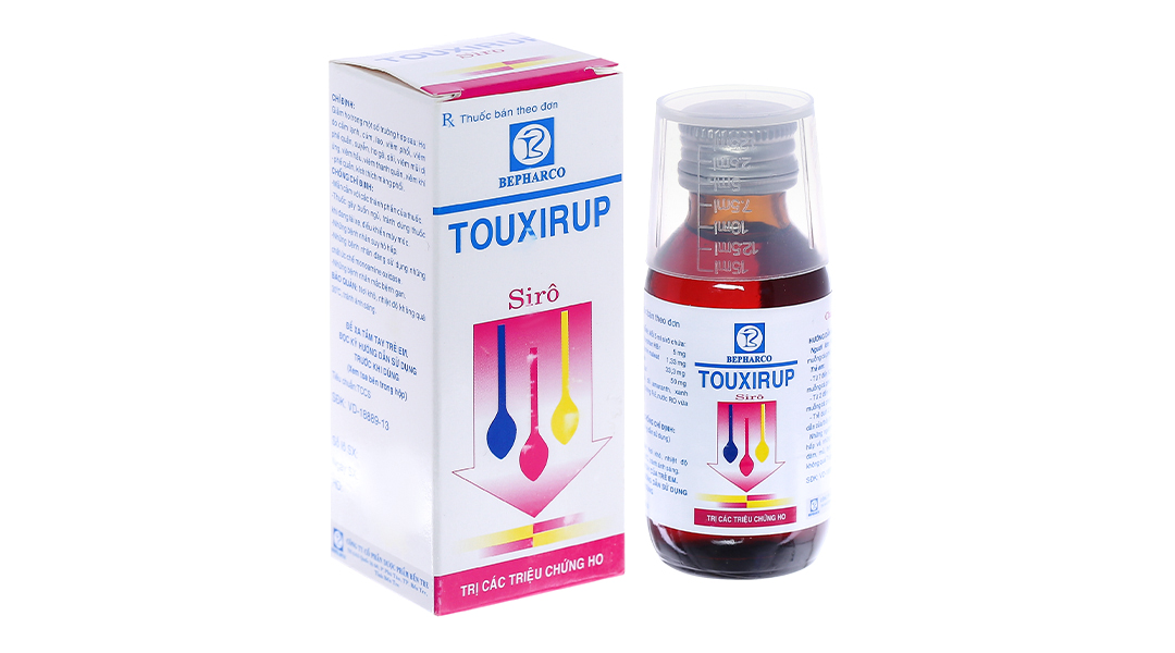 Siro Touxirup trị ho khan, ho do kích ứng chai 30ml