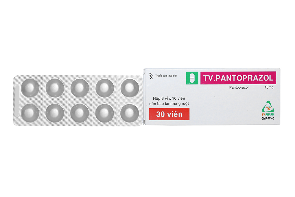 TV.Lansoprazol 30mg trị trào ngược dạ dày, thực quản (3 vỉ x 10 viên)