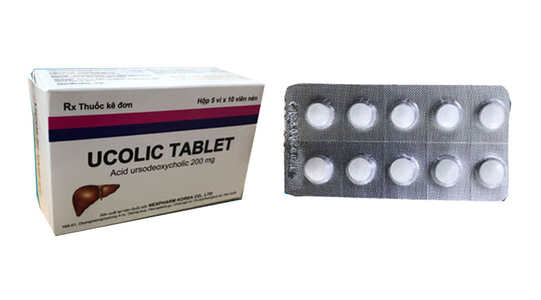 Ucolic Tablet 200mg hỗ trợ trị bệnh lý về gan mật (5 vỉ x 10 viên)