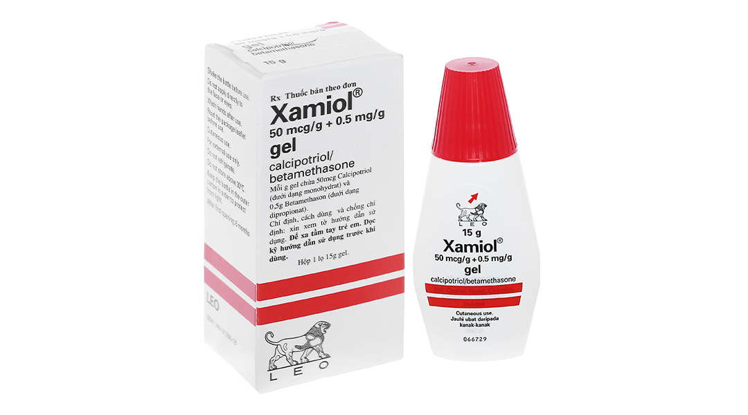 Gel bôi Xamiol trị vảy nến chai 15g