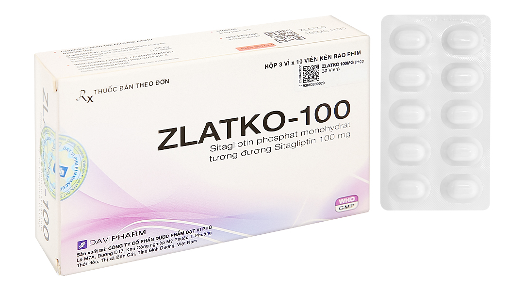 Zlatko-100 trị đái tháo đường (3 vỉ x 10 viên)